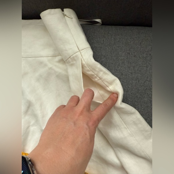 Ralph Lauren 100% Linen Skirt size 14 - Picture 10 of 11